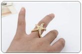 Anel Estrela do Mar